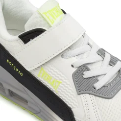 Sneakers da Bambino bianche con strappo e dettaglio air Everlast
