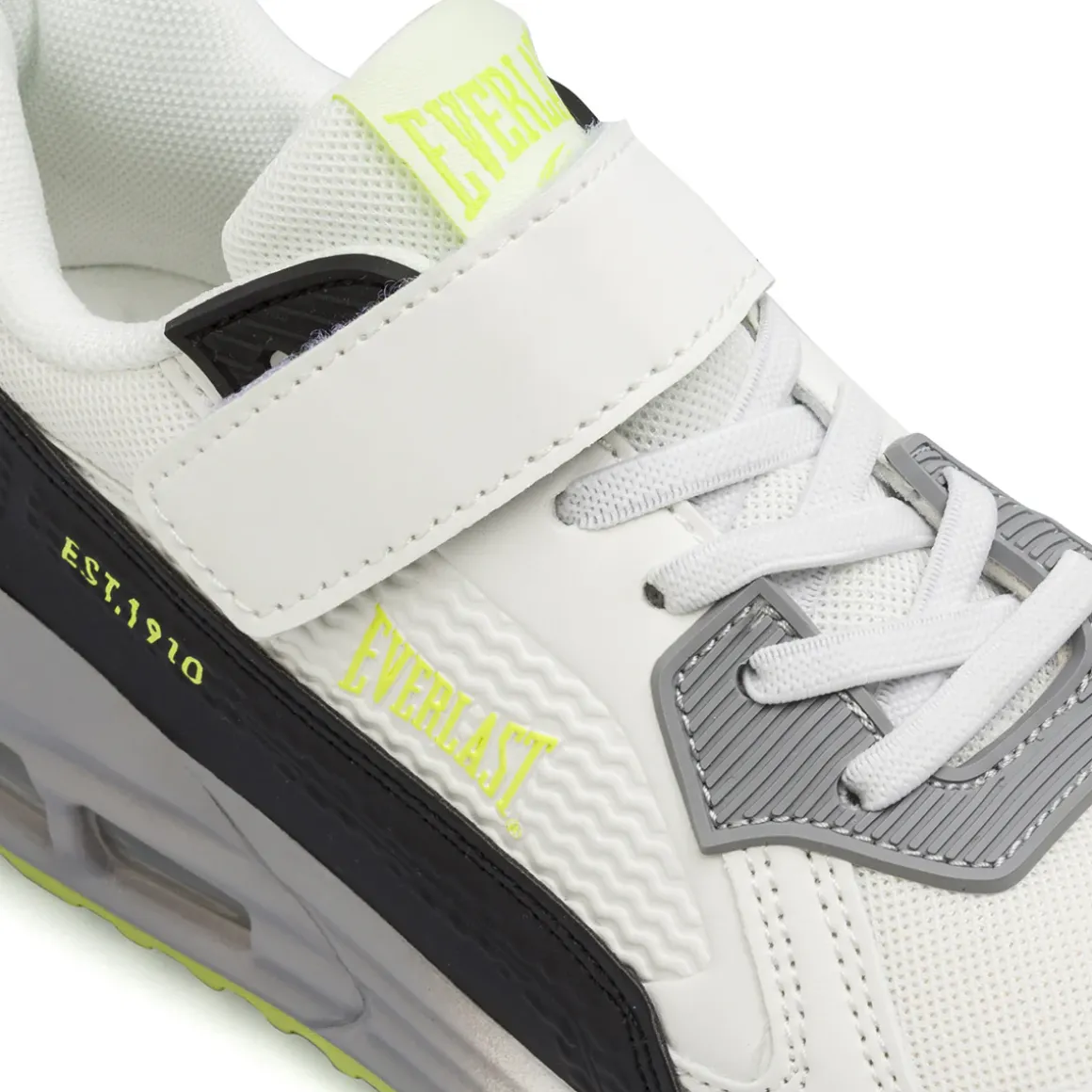 Sneakers da Bambino bianche con strappo e dettaglio air Everlast