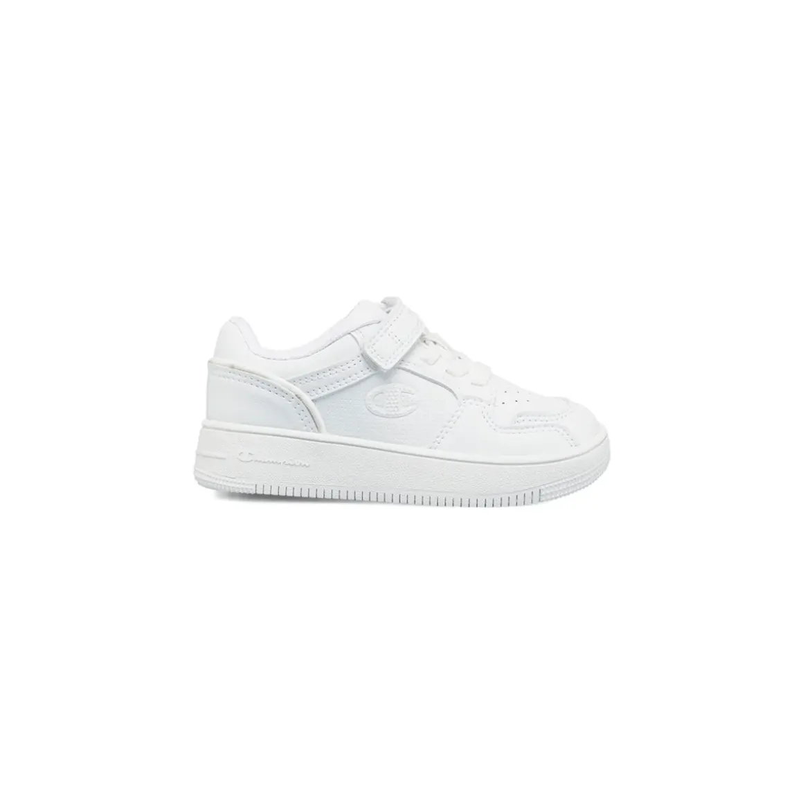 Sneakers da bambino bianche Champion Sport con chiusura in velcro