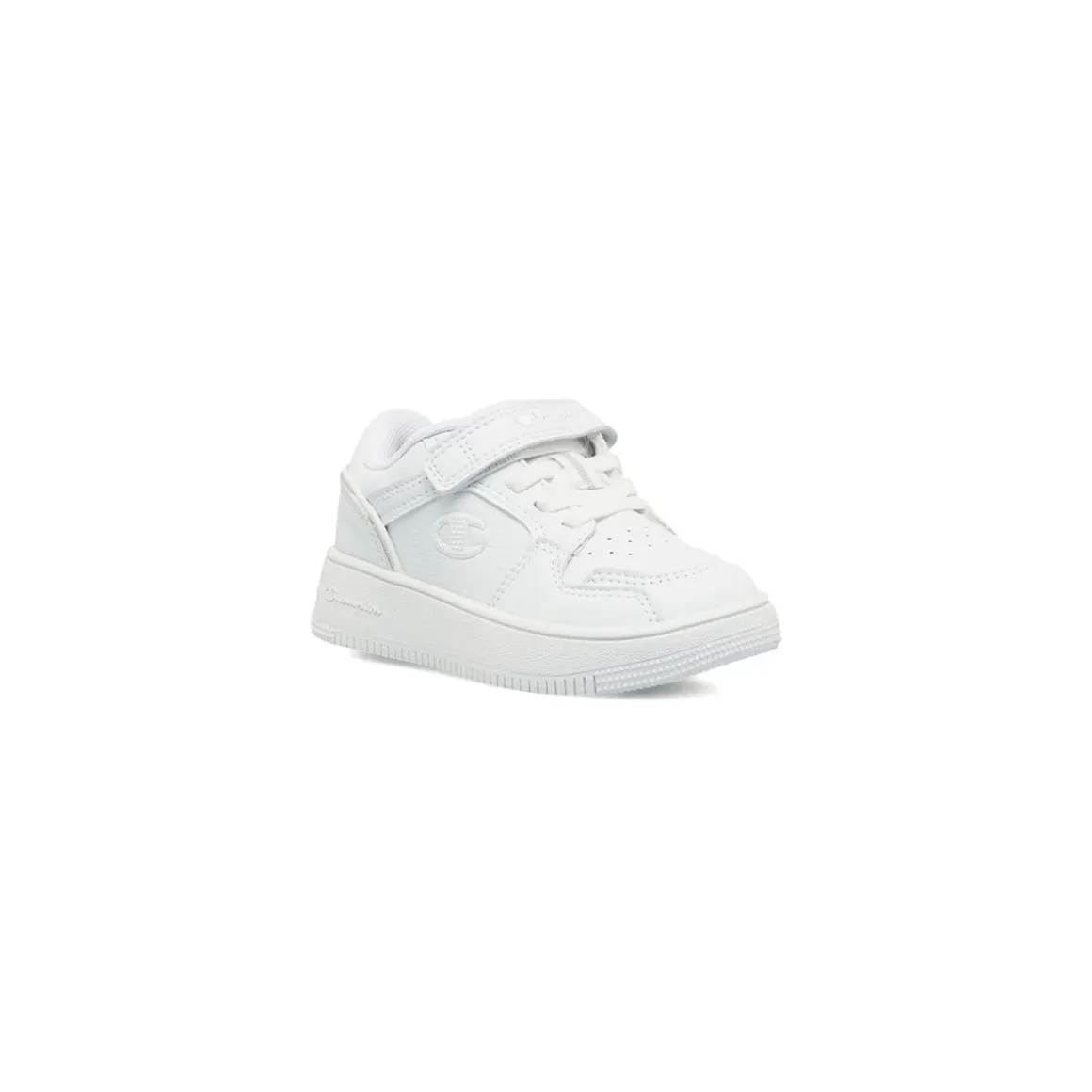 Sneakers da bambino bianche Champion Sport con chiusura in velcro