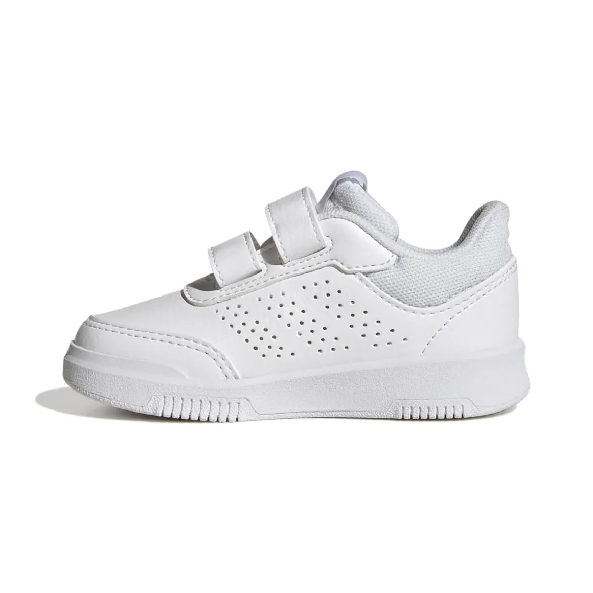 Sneakers da bambino bianche e grigie con logo adidas Tensaur Sport 2.0 CF I
