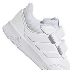 Sneakers da bambino bianche e grigie con logo adidas Tensaur Sport 2.0 CF I