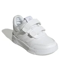 Sneakers da bambino bianche e grigie con logo adidas Tensaur Sport 2.0 CF I