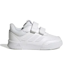 Sneakers da bambino bianche e grigie con logo adidas Tensaur Sport 2.0 CF I