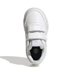 Sneakers da bambino bianche e grigie con logo adidas Tensaur Sport 2.0 CF I