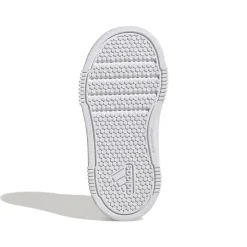 Sneakers da bambino bianche e grigie con logo adidas Tensaur Sport 2.0 CF I