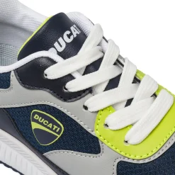 Sneakers da Bambino Blu con dettagli grigi Ducati