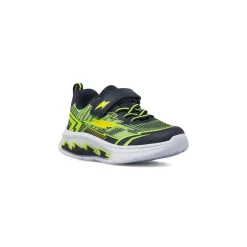 Sneakers da Bambino blu con dettagli lime Birilli&Monelli