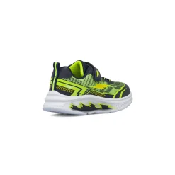 Sneakers da Bambino blu con dettagli lime Birilli&Monelli
