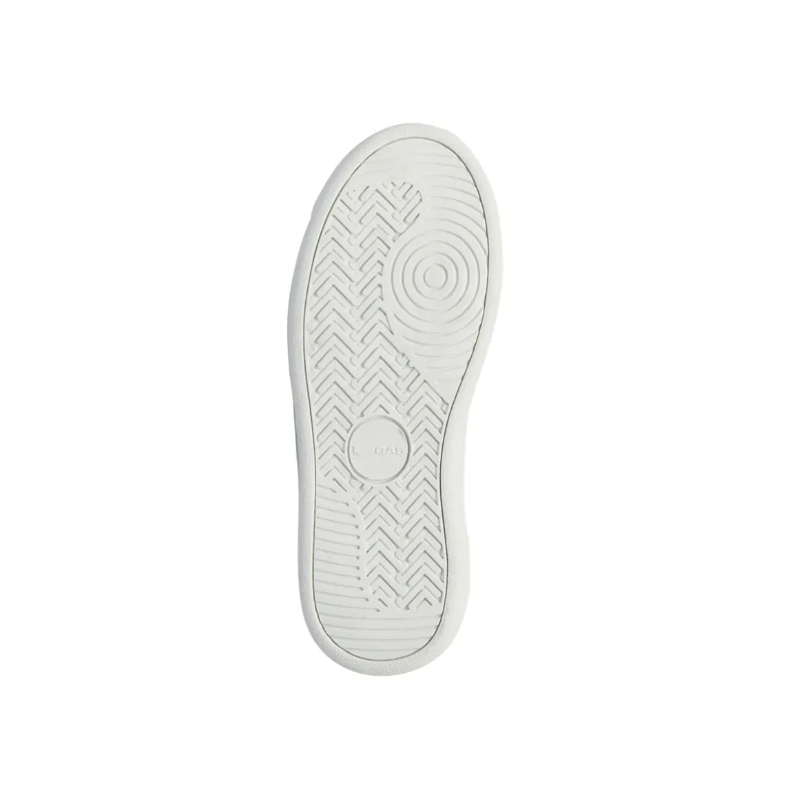 Sneakers da bambino blu Gas con logo e strappo in velcro