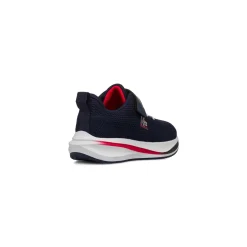 Sneakers da bambino blu in mesh blu navy con dettagli a contrasto Nautica