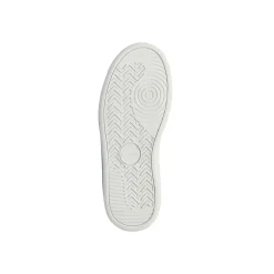 Sneakers da Bambino Gas bianche con strappo e inserti blu e arancio