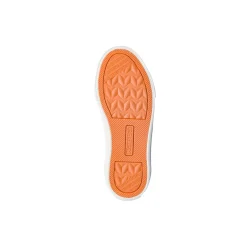Sneakers da bambino Kappa blu in tela con chiusura a strappo