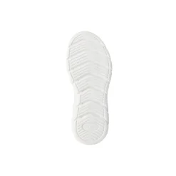 Sneakers da bambino Kappa blu e argento con strappo in velcro