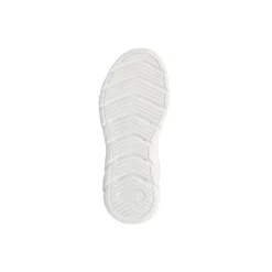 Sneakers da bambino Kappa verdi militare in mesh con strappo in velcro