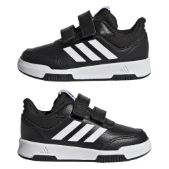 Sneakers da bambino nere con dettagli bianchi adidas Tensaur Sport 2.0