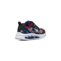 Sneakers da Bambino nere con stampe Birilli Monelli