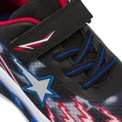 Sneakers da Bambino nere con stampe Birilli Monelli