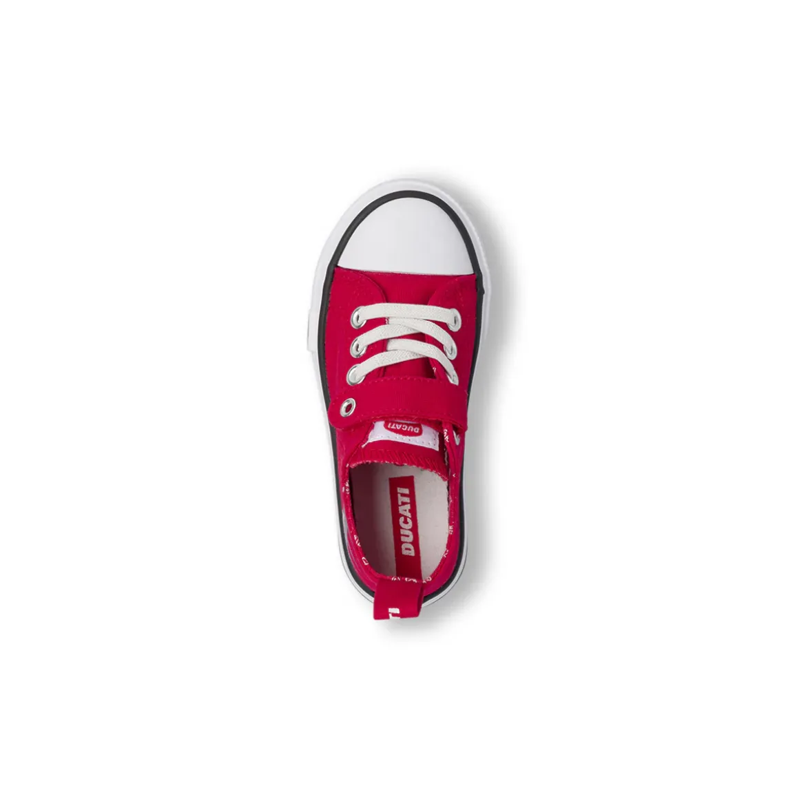 Sneakers da Bambino Rosse con strappo Ducati
