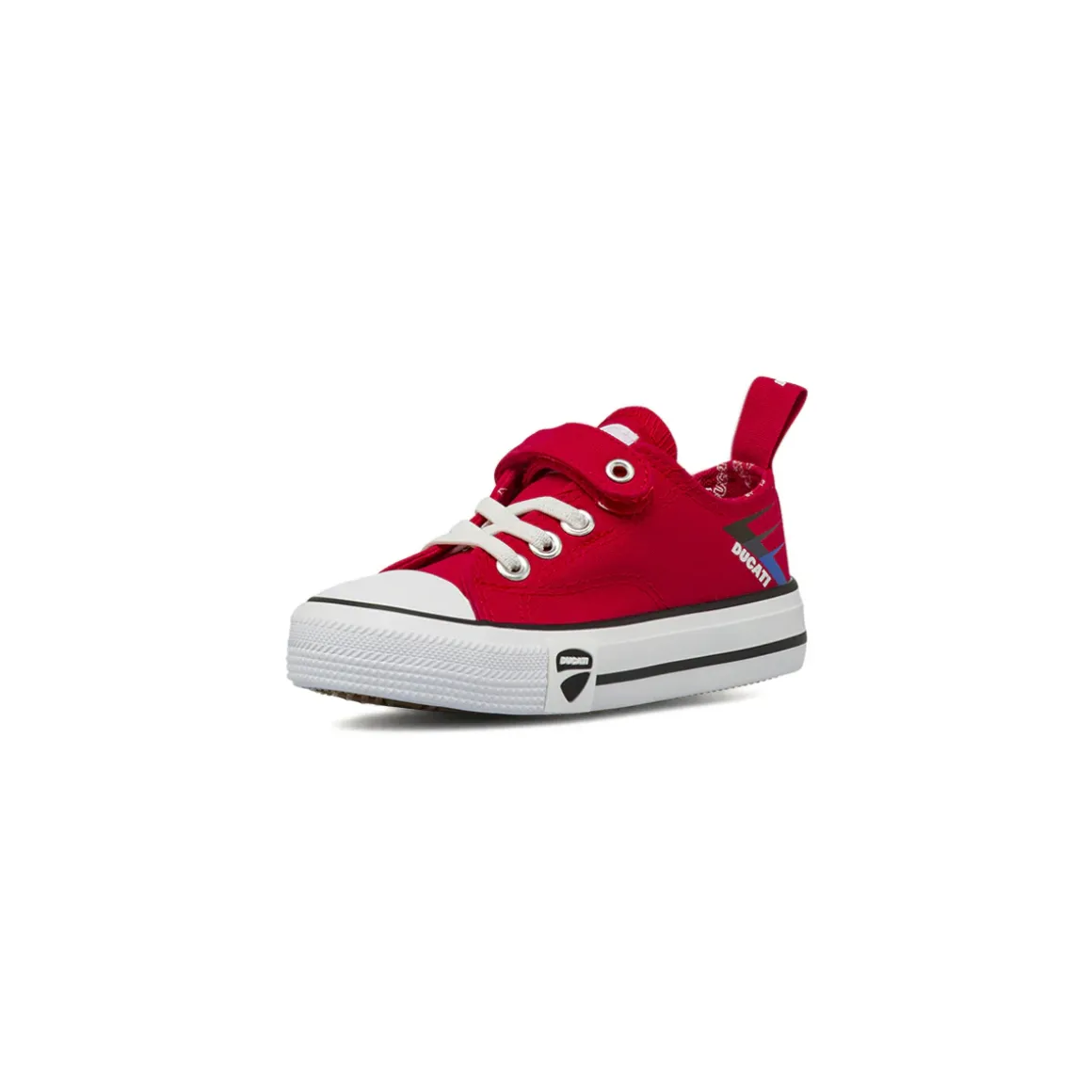 Sneakers da Bambino Rosse con strappo Ducati