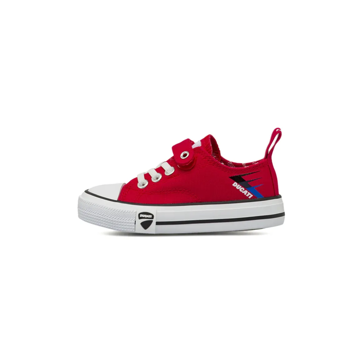 Sneakers da Bambino Rosse con strappo Ducati