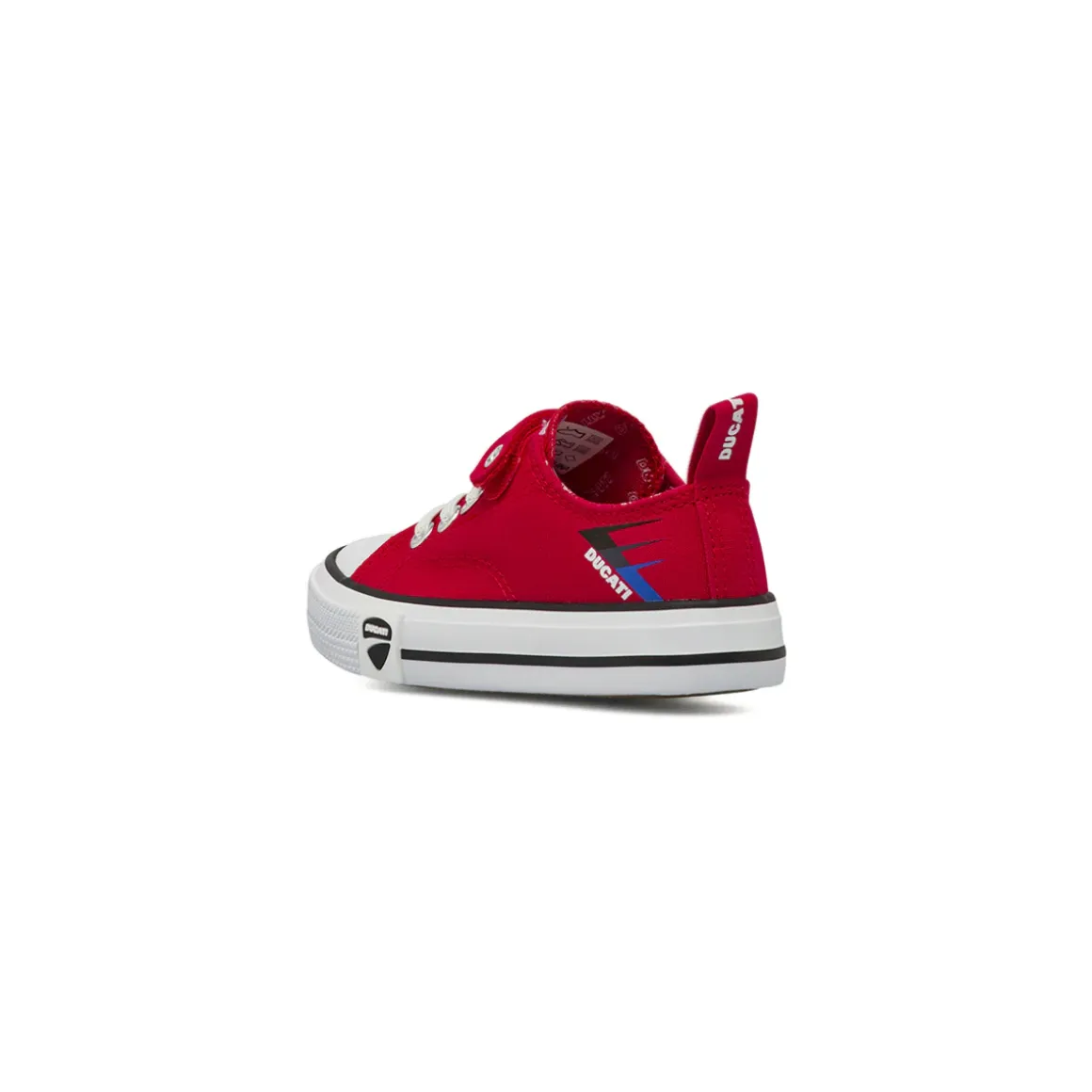 Sneakers da Bambino Rosse con strappo Ducati