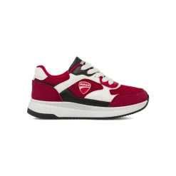 Sneakers da Bambino Rosse con chiusura a lacci Ducati