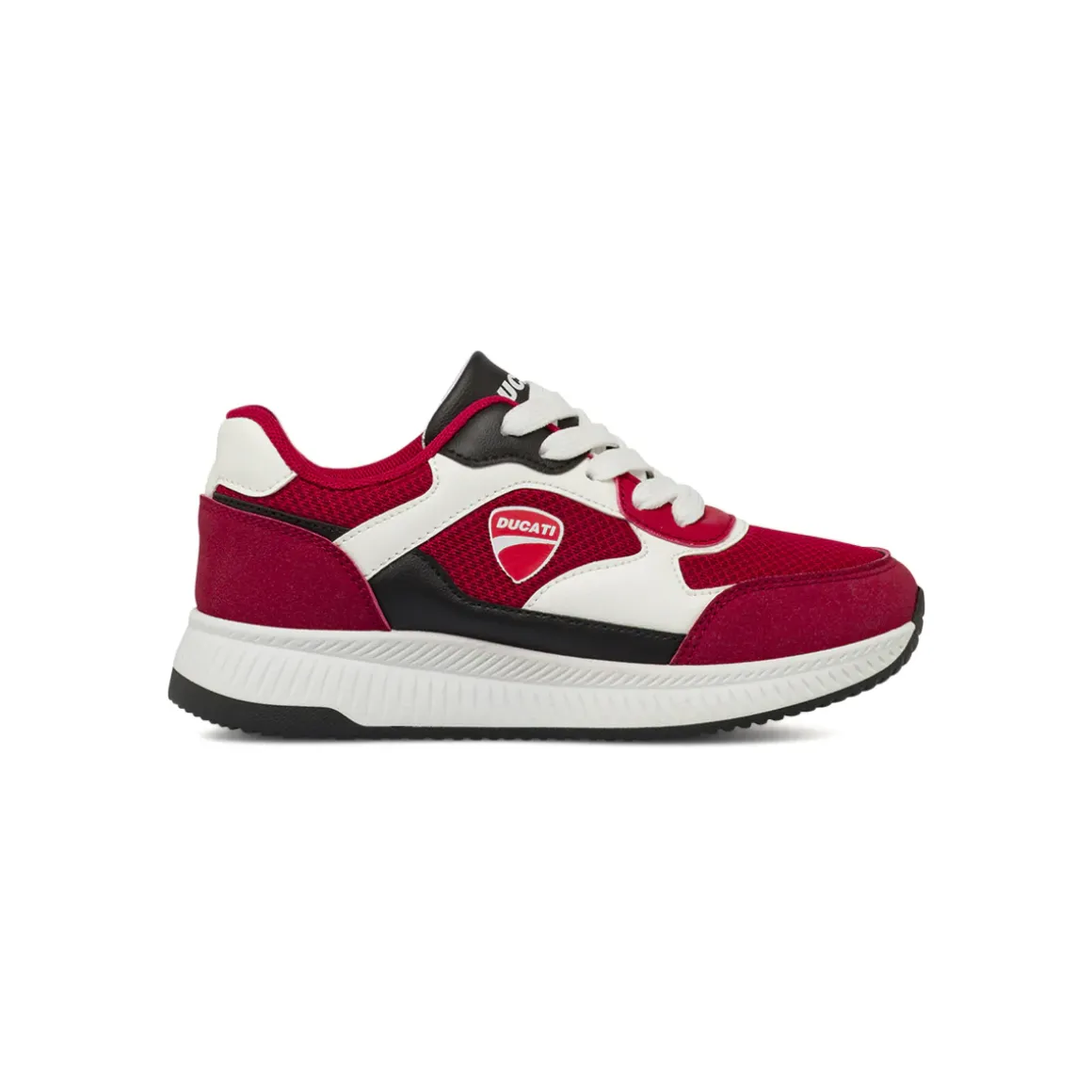 Sneakers da Bambino Rosse con chiusura a lacci Ducati