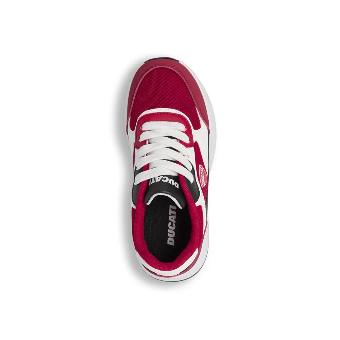 Sneakers da Bambino Rosse con chiusura a lacci Ducati