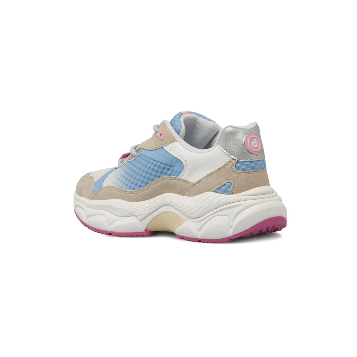 Sneakers da donna beige in tessuto pastello Dimensione Danza