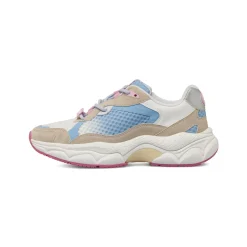 Sneakers da donna beige in tessuto pastello Dimensione Danza
