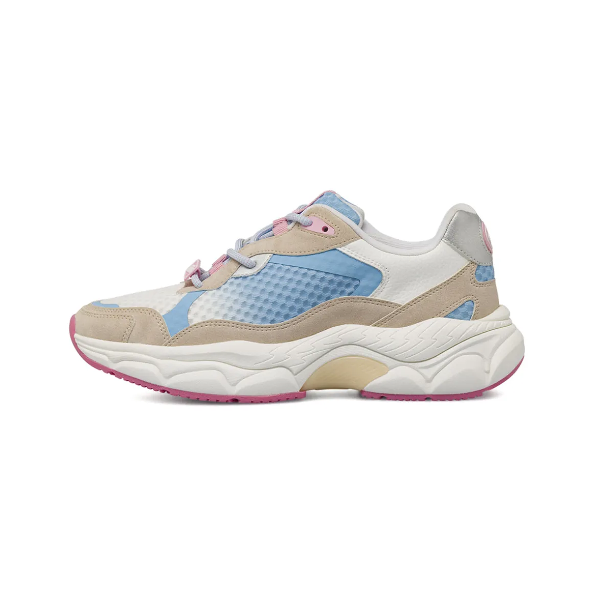Sneakers da donna beige in tessuto pastello Dimensione Danza