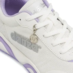 Sneakers da donna bianche con dettagli lilla Dimensione Danza