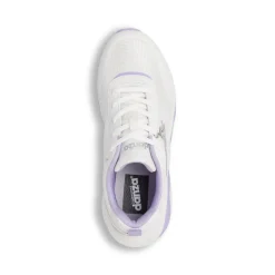 Sneakers da donna bianche con dettagli lilla Dimensione Danza
