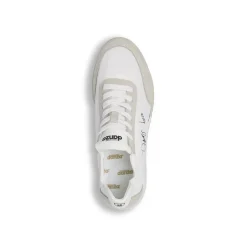 Sneakers da donna bianche in tessuto con dettagli scamosciati Dimensione Danza