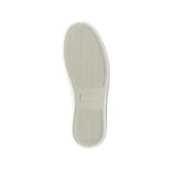 Sneakers da donna bianche Kappa in tessuto con dettagli metallizzati