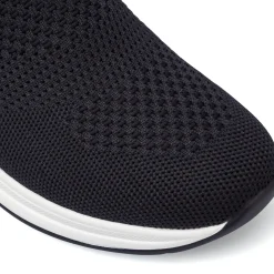 Sneakers da donna Blu slip-on con zeppa e dettaglio metal Lora Ferres