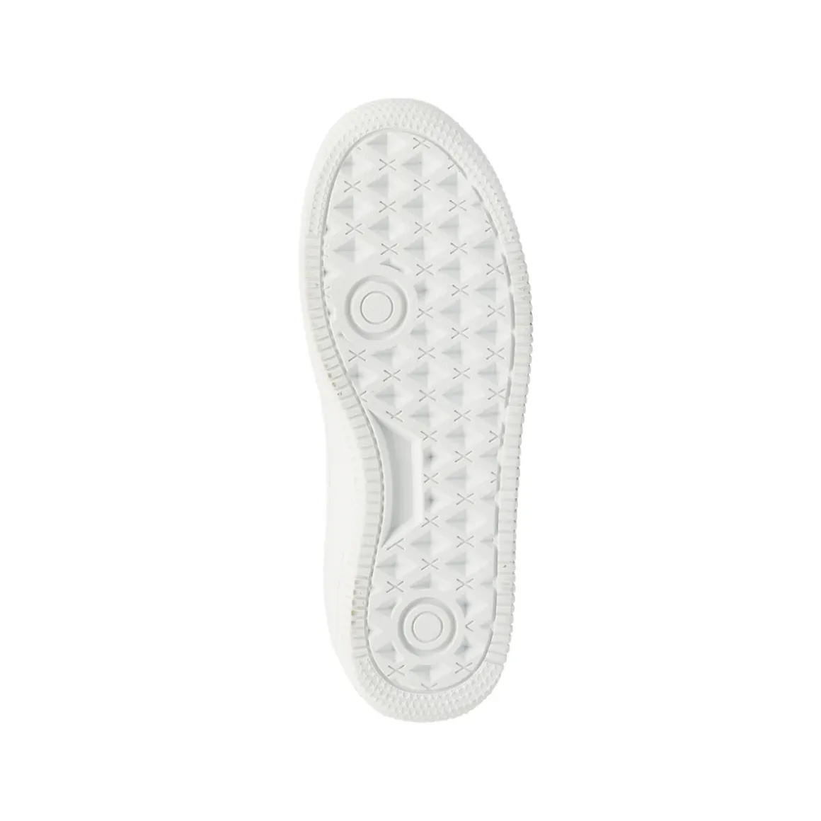 Sneakers da donna Kappa bicolore bianche con inserti azzurri