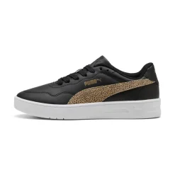 Sneakers da Donna nere con dettaglio animalier Puma Court Lally Topcat
