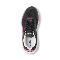 Sneakers da Donna nere con dettagli fucsia e tomaia in mesh Ellesse