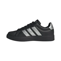 Sneakers da Donna nere con strisce laterali argento adidas STREETTALK