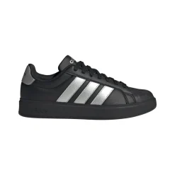 Sneakers da Donna nere con strisce laterali argento adidas STREETTALK