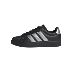 Sneakers da Donna nere con strisce laterali argento adidas STREETTALK