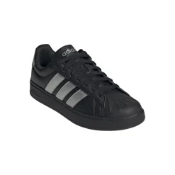 Sneakers da Donna nere con strisce laterali argento adidas STREETTALK