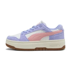 Sneakers da donna Puma Rebound lilla con dettagli effetto scamosciato