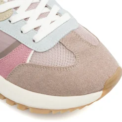 Sneakers da Donna Rosa con effetto Scamosciato Dimensione Danza