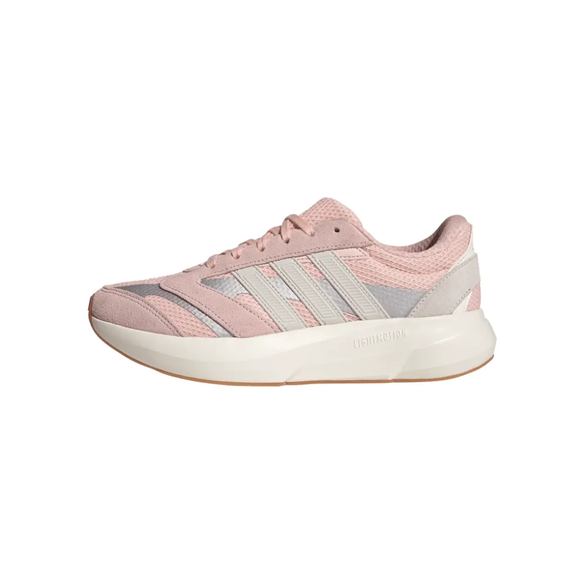Sneakers da Donna rosa con inserti effetto suede adidas LIGHTSHIFT 2.0