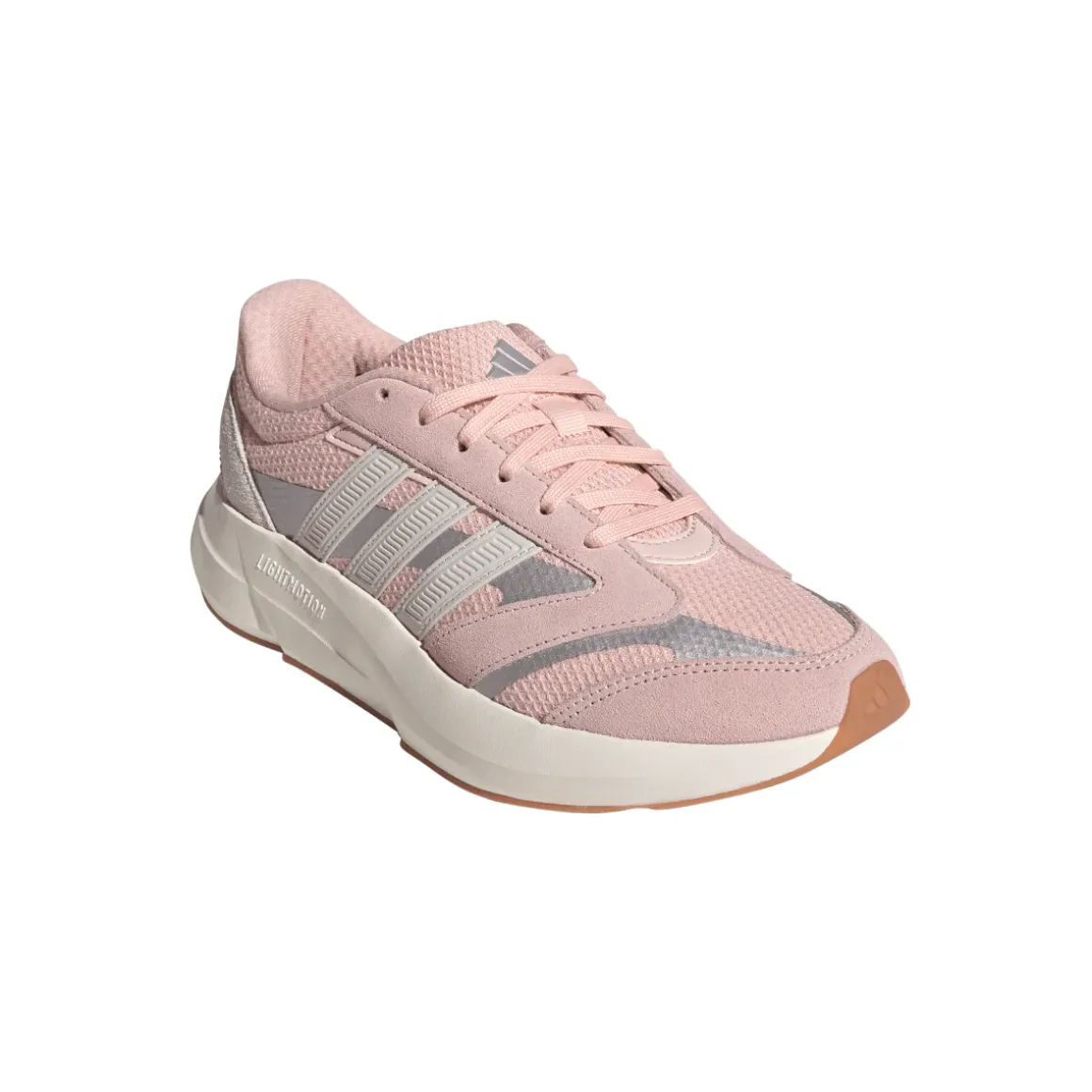 Sneakers da Donna rosa con inserti effetto suede adidas LIGHTSHIFT 2.0