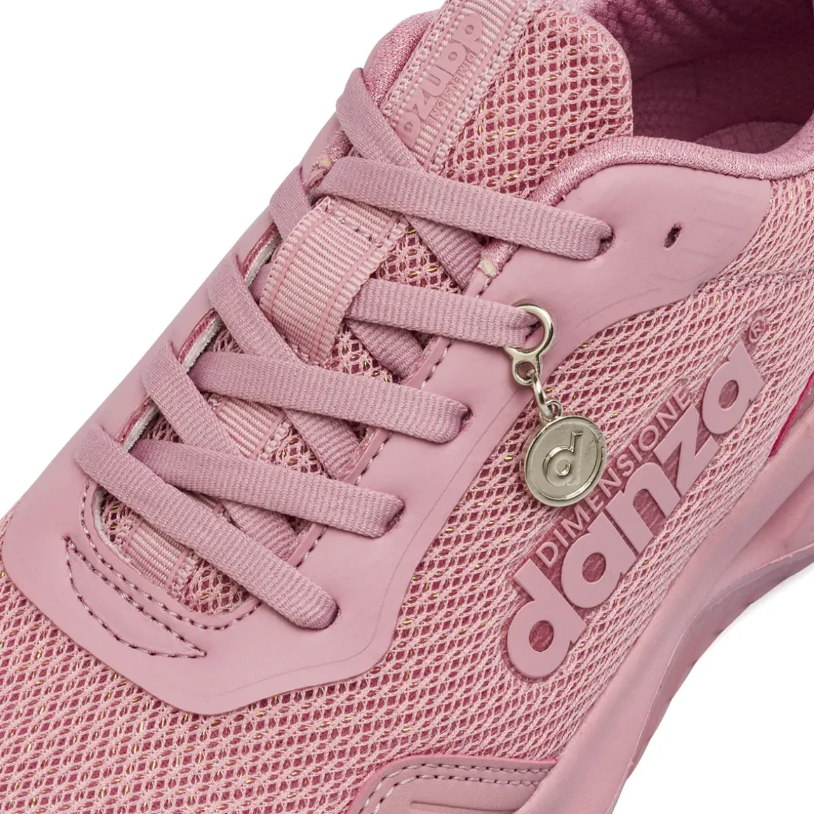 Sneakers da donna rosa in mesh con charm Dimensione Danza