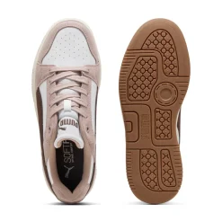 Sneakers da donna rosa Puma Rebound con dettagli effetto scamosciato